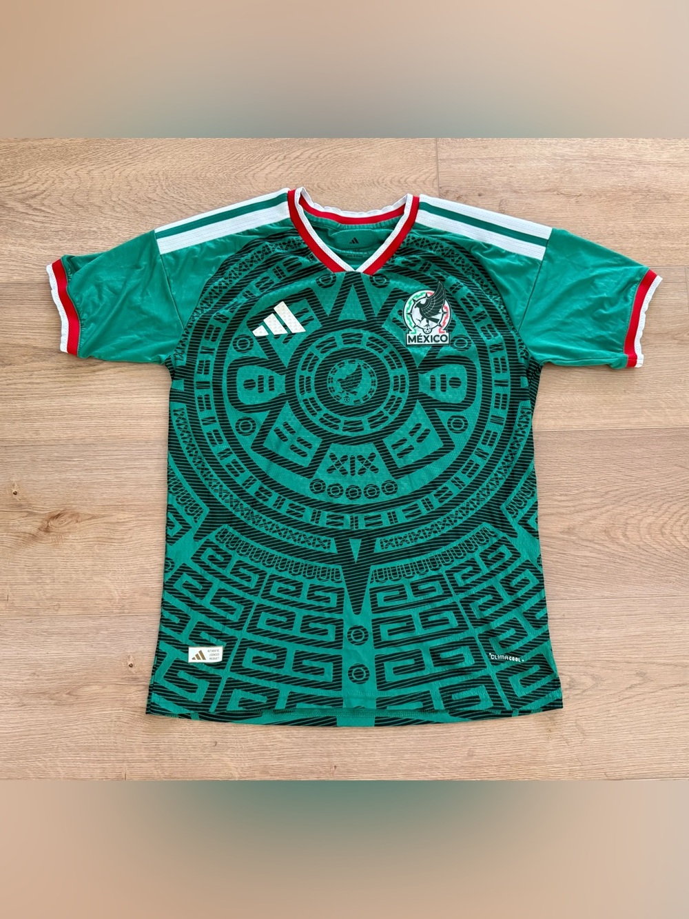 Adidas Mexico 2026 World Cup Aztec Soccer Jersey Men’s L Green
